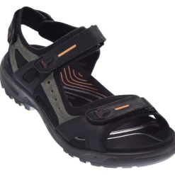 Sandales*Ecco Offroad Black Oil Nubuck Sandal